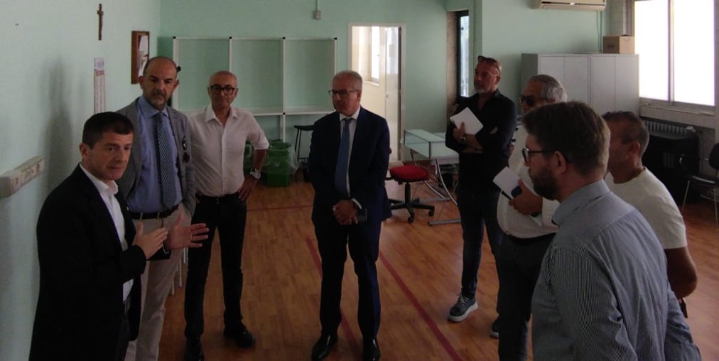 Sopralluogo Asl presso il Pta dell'ospedale di Ceglie Messapica
