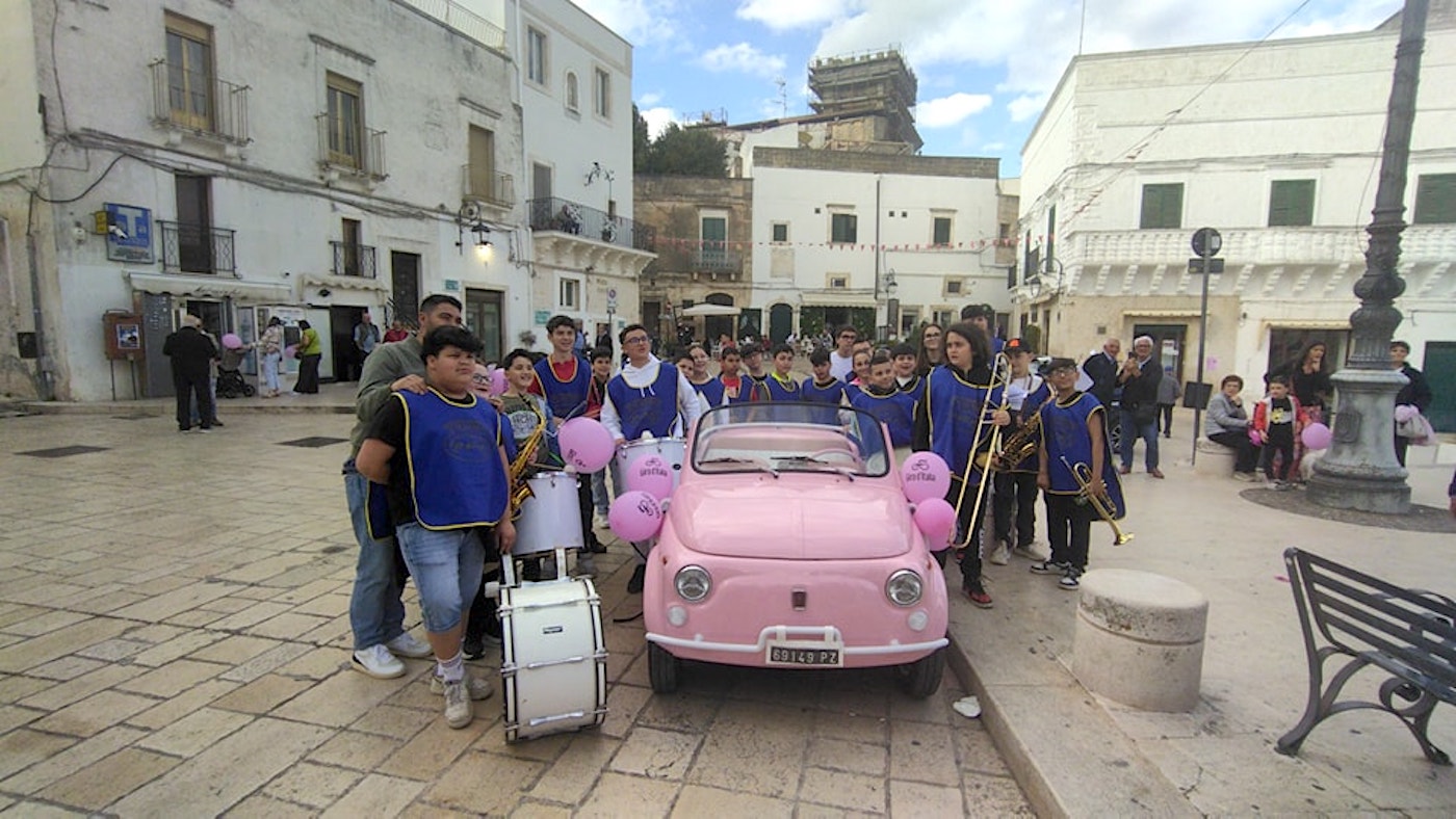 L'attesa del Giro d'Italia a Ceglie Messapica, città di partenza della quinta tappa