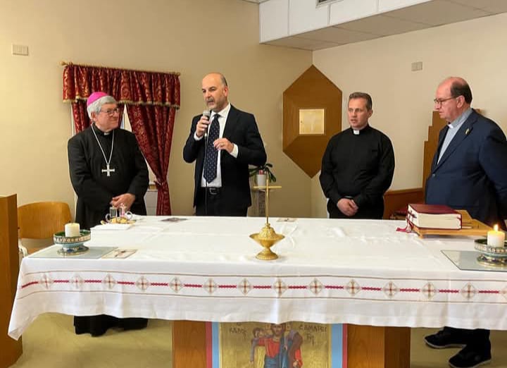 Pellegrinaggio tra i letti d’ospedale