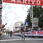 Andrea Cantoni taglia in volata il traguardo della 65^ Coppa Messapica