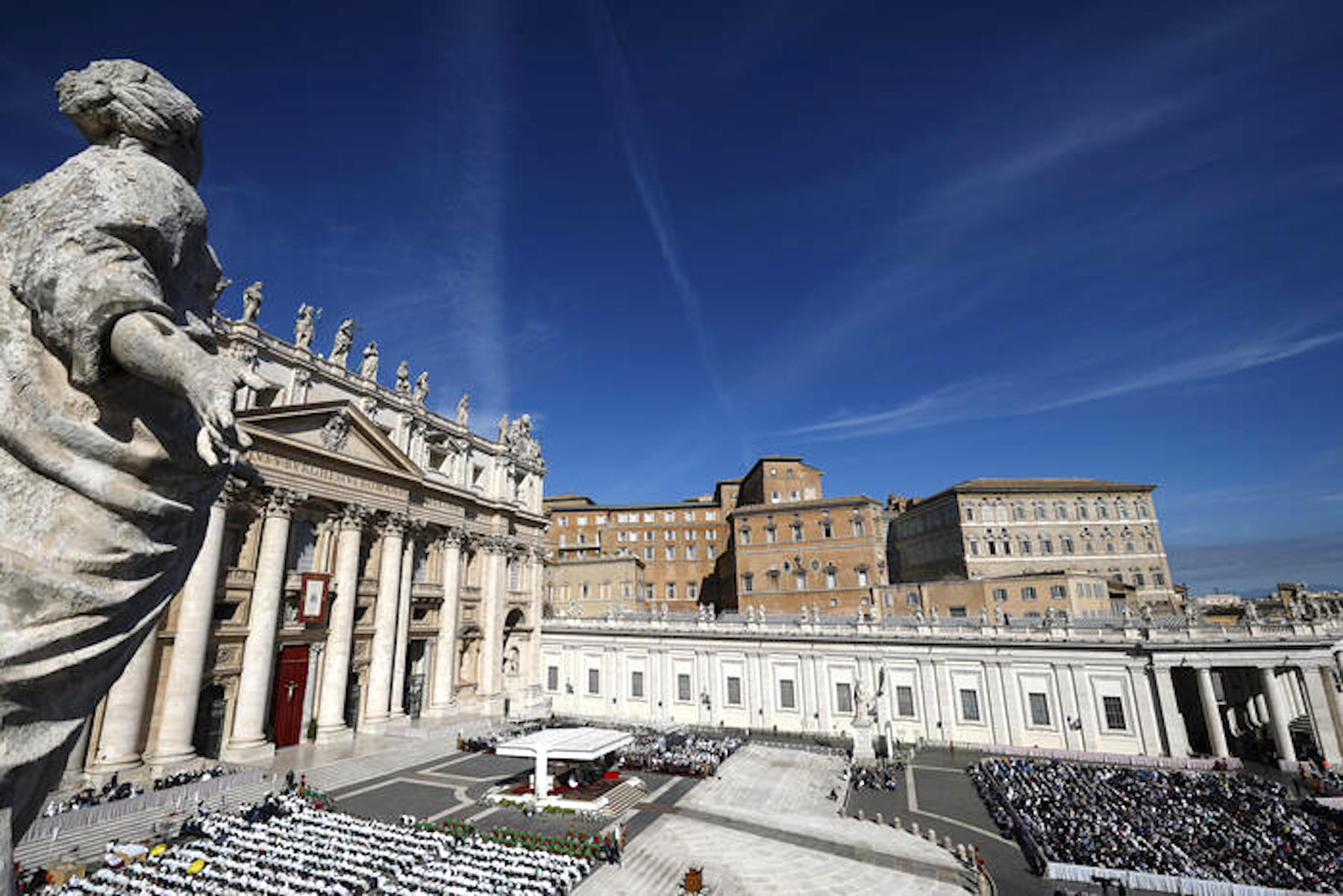 La cerimonia in Vaticano in cui Bartolo Longo è stato proclamato con altri sei Santi