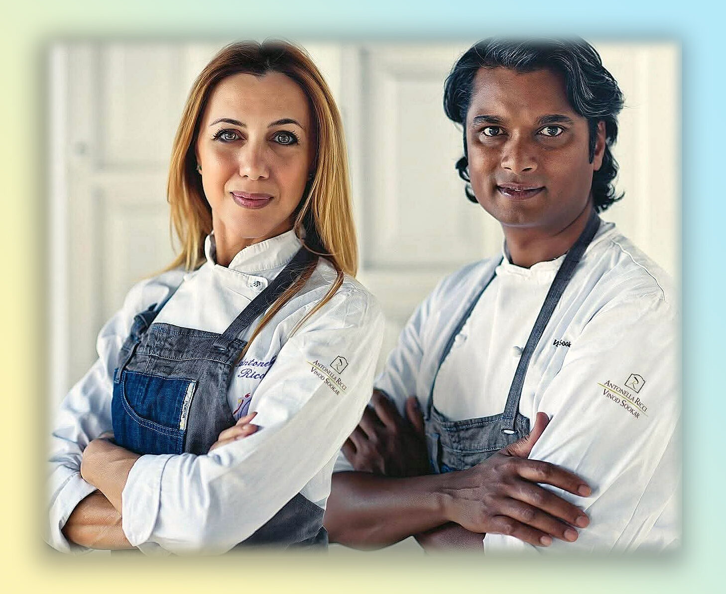 Antonella Ricci e Vinod Sookar: hanno rappresentato in Messico la cucina pugliese