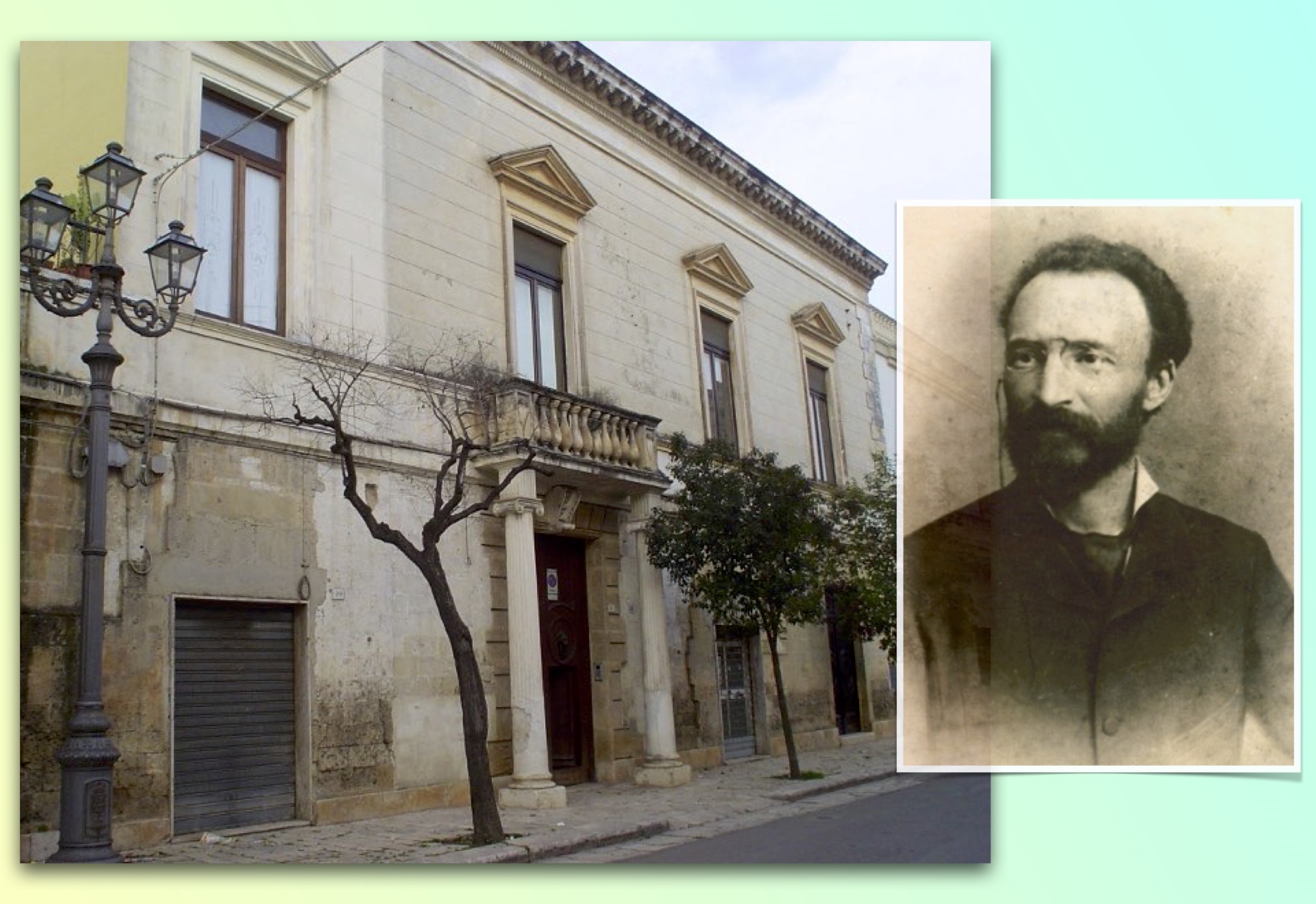 San Bartolo Longo e la sua casa a Latiano dove è nato il 10 febbraio 1841