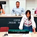L'intervento della vicesindaca Mariangela Leporale nel corso del consiglio comunale sulla scuola