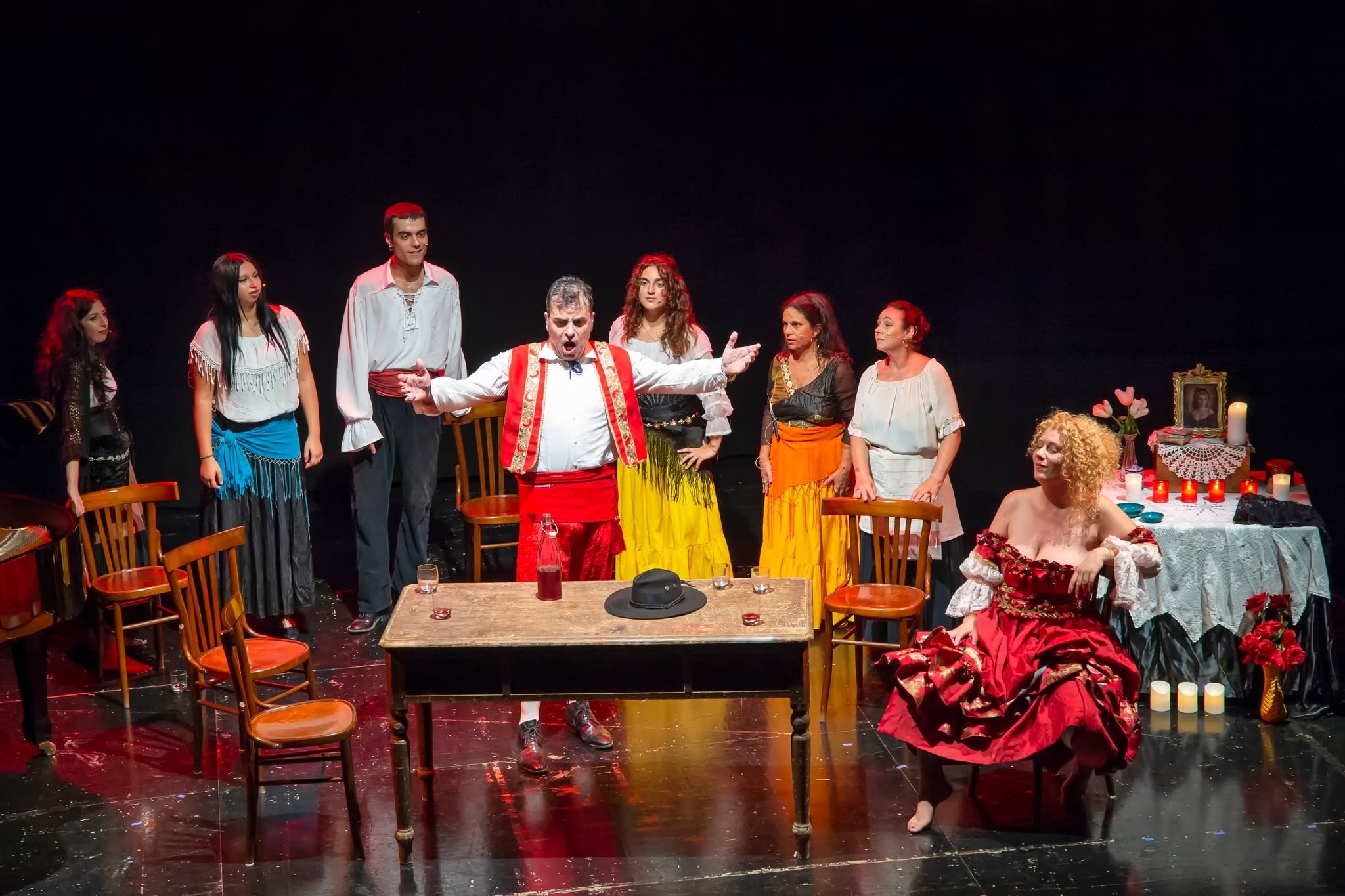 La rappresentazione della "Carmen": in Teatro ha aperto la 6^ edizione del Caelium Classica Festival