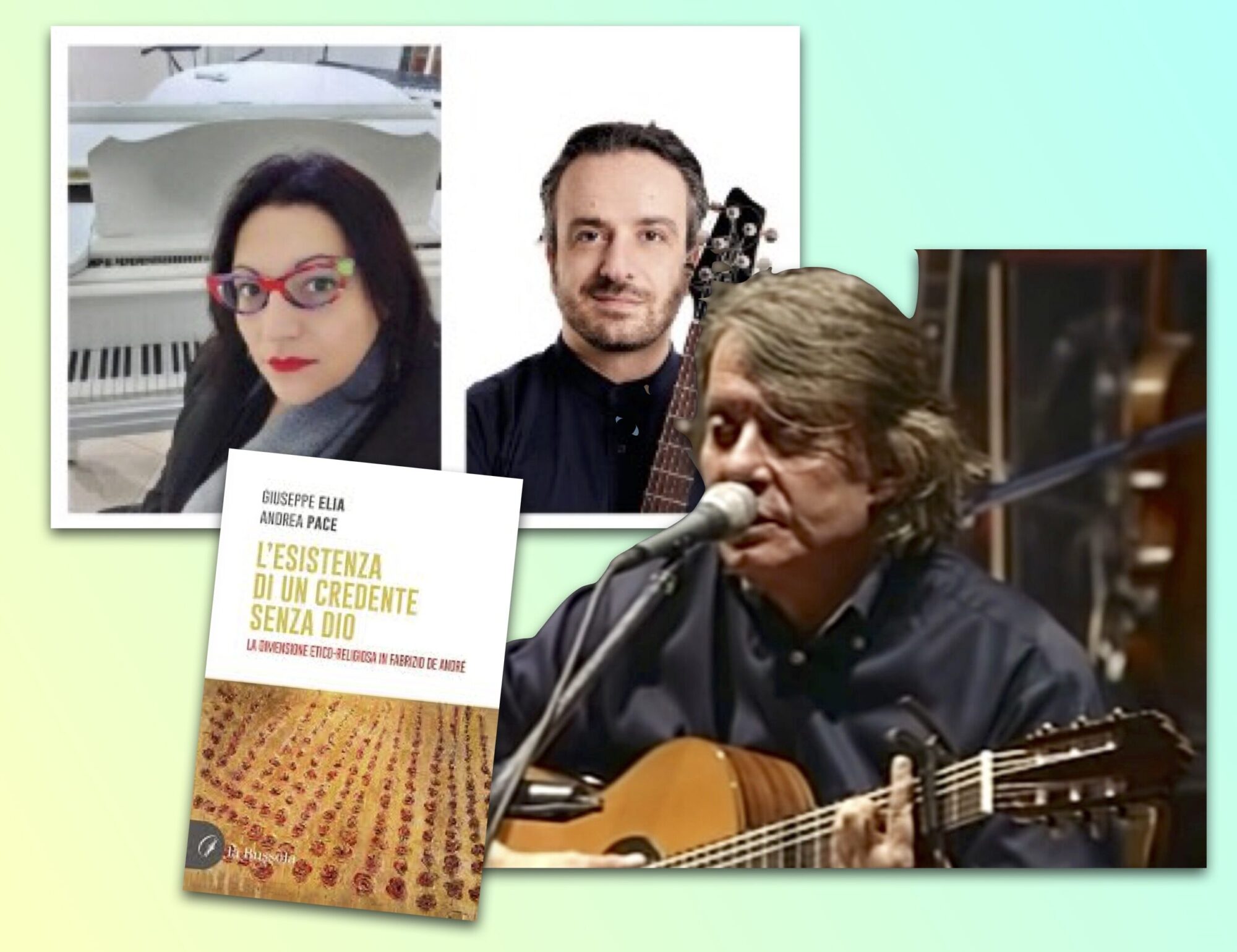Fabrizio De Andrè protagonista del Caelium Festival con Mariastella Rita Montemurro, Liborio Scavone e il libro di Giuseppe Elia ed Andrea Pace